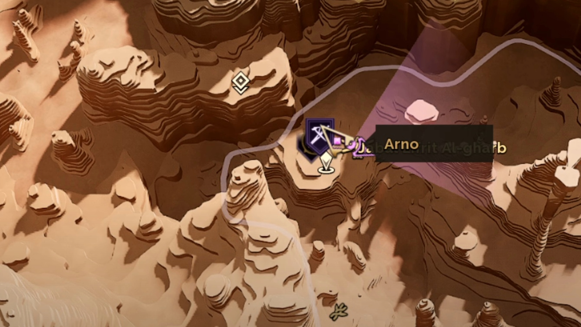 Arno map location in Dune Awakening
