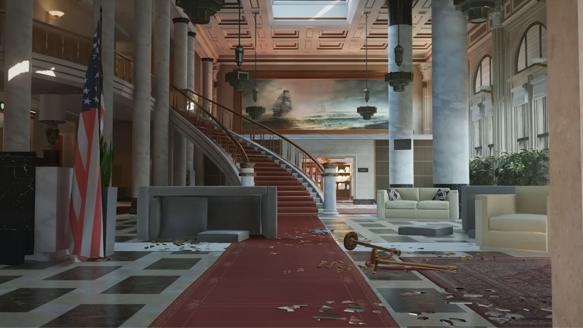 You might be able to tell whether you walk on wood or tile floors. (Source: Ubisoft | Coconut Brah/YouTube)