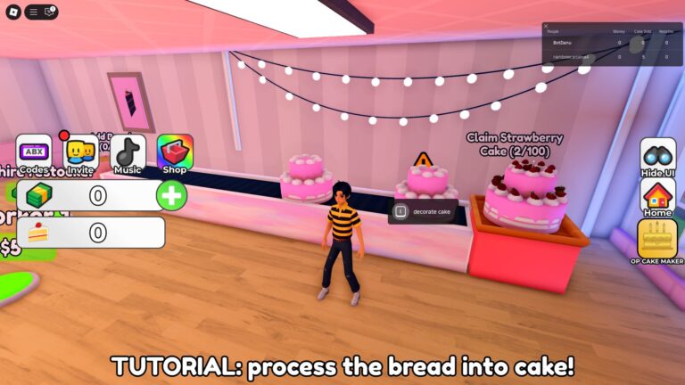 Bake Cakes and Prove Mom Wrong (Image via Roblox)