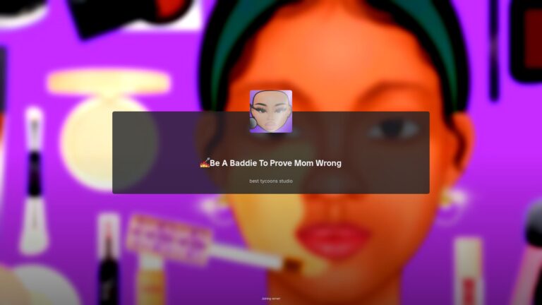 Be a Baddie to Prove Mom Wrong (Image via Roblox)