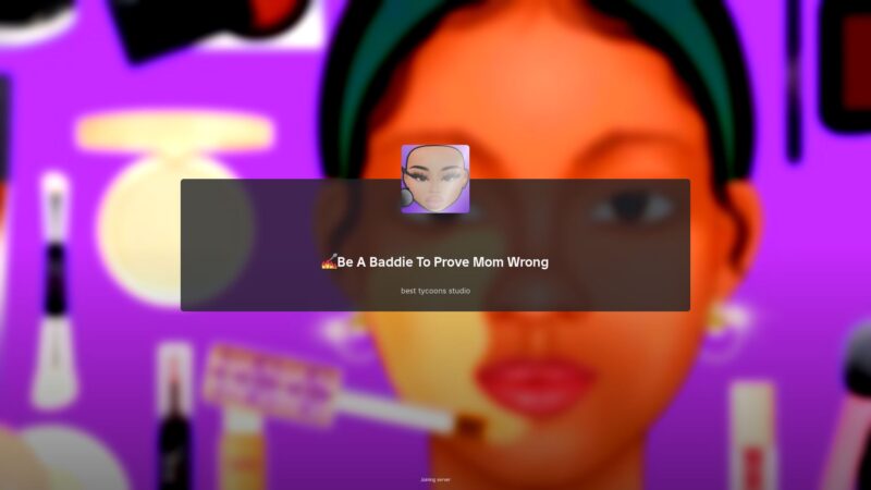 Be a Baddie to Prove Mom Wrong (Image via Roblox)