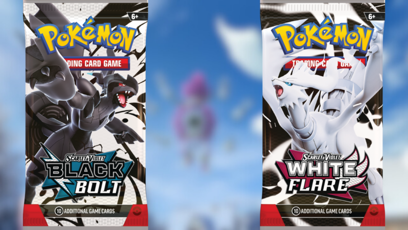 Black Bolt and White Flare For Pokemon TCG (Image via The Pokemon Company)