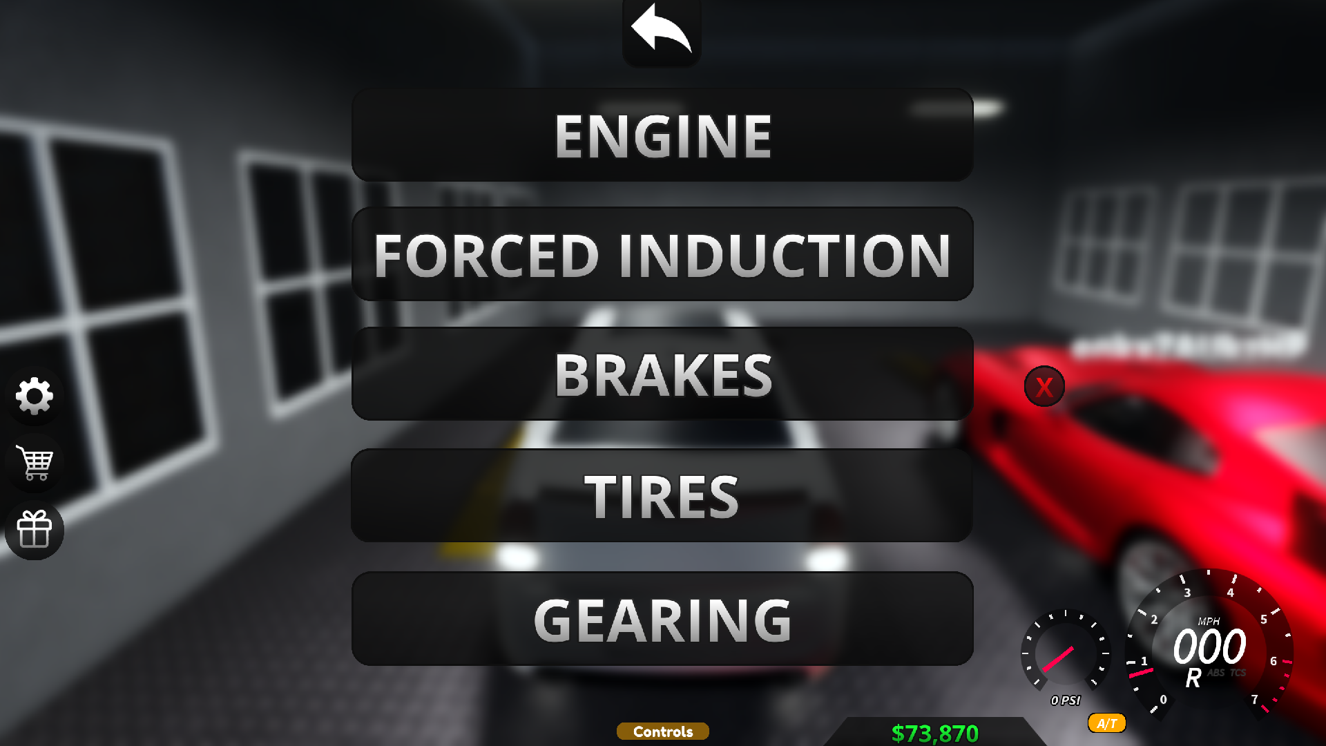 Buy Upgrades for Your Car (Image via Roblox)