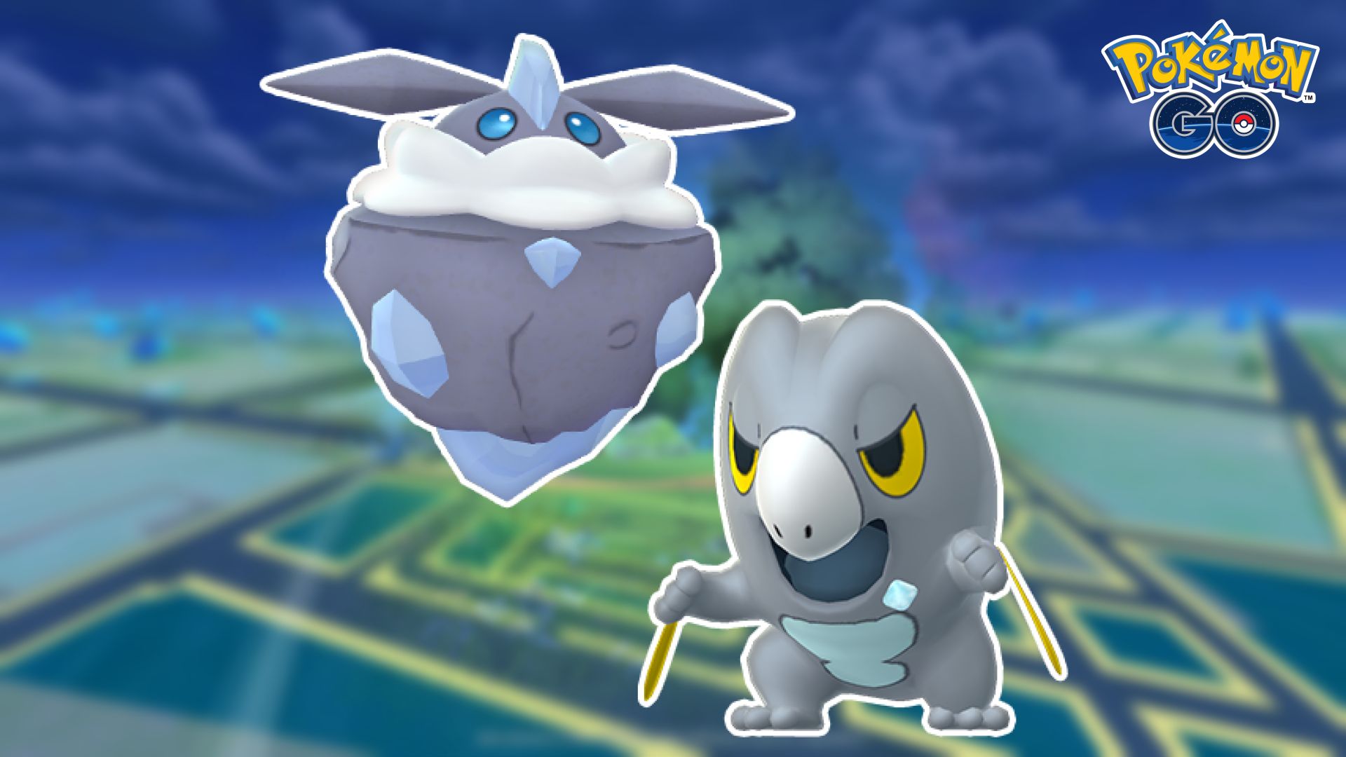 Carbink and Frigibax (Image via TPC)