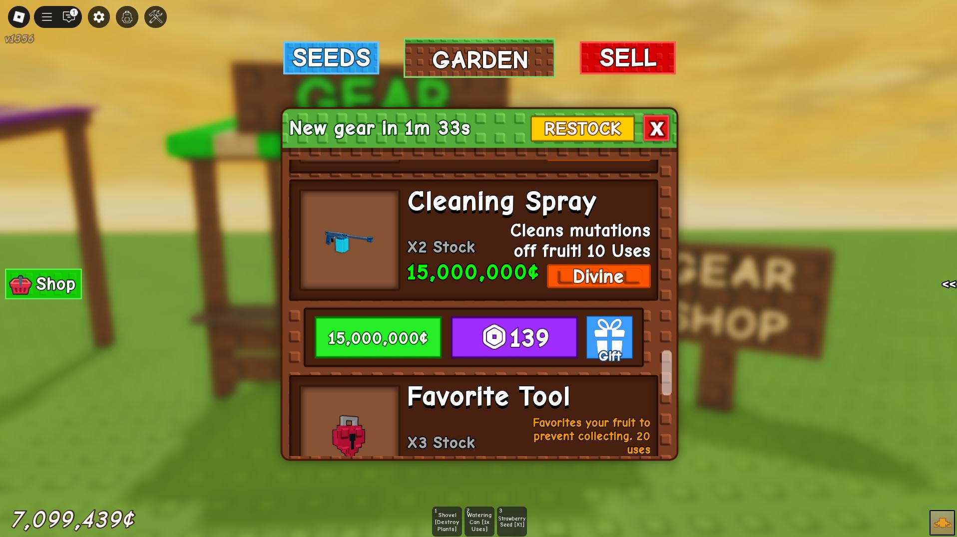 Cleaning Spray (Image via Roblox)