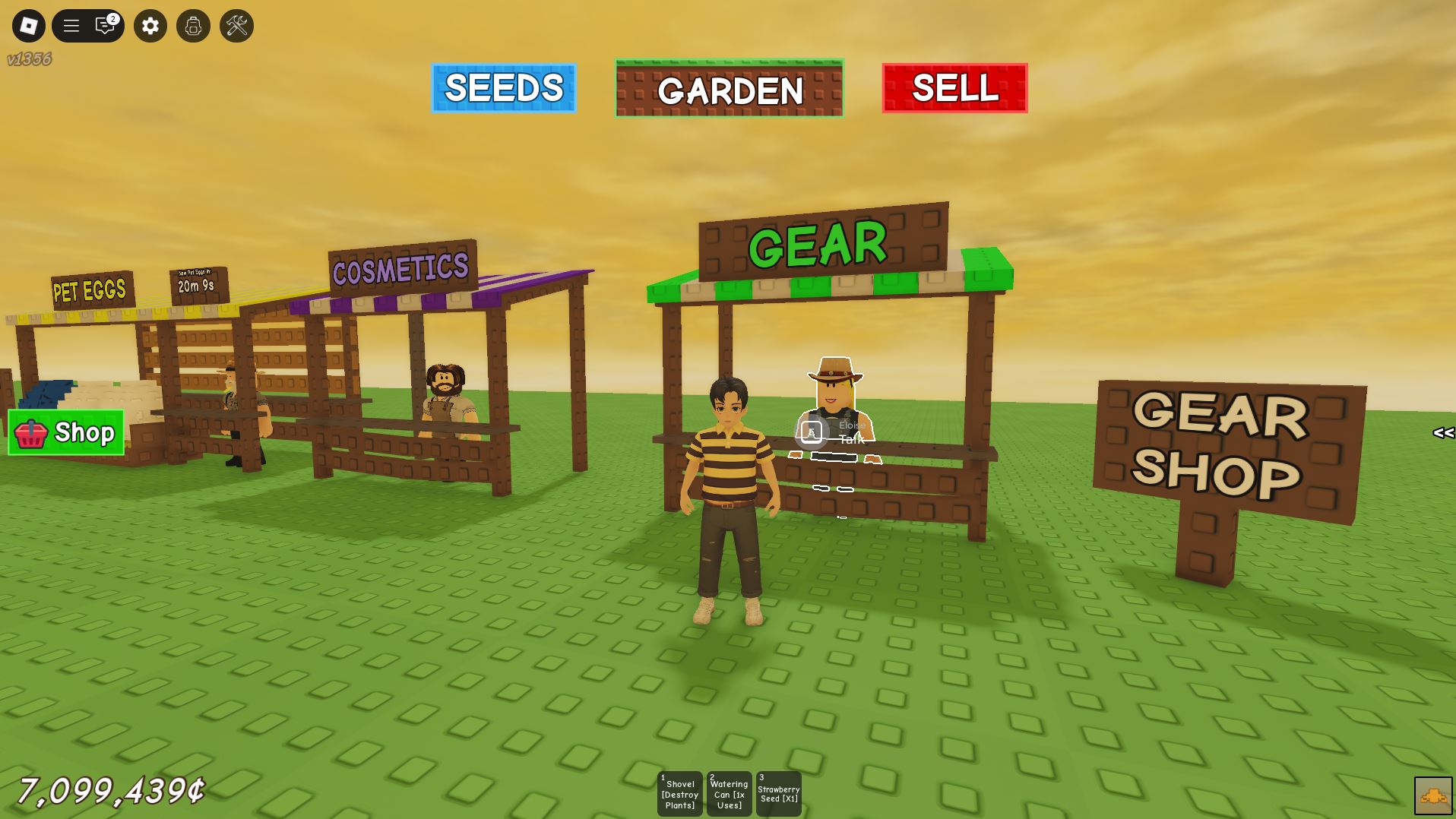 Cleaning Spray in gear shop (Image via Roblox)