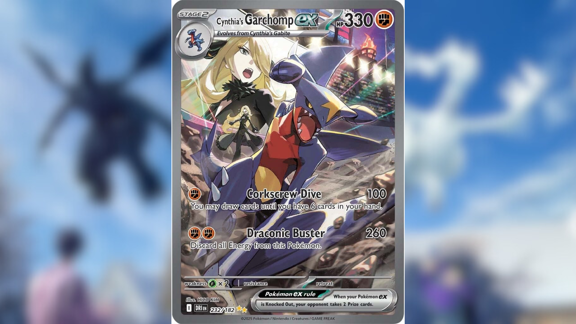 Cynthia's Garchomp will always be terrifying (Image via The Pokemon Company)