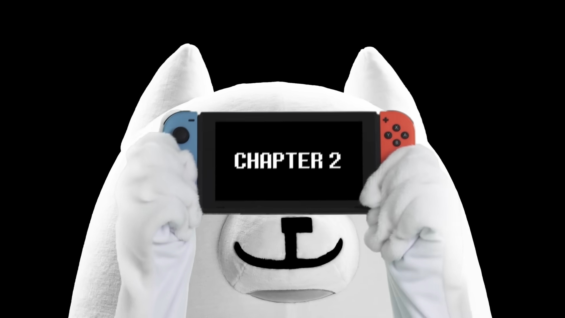 Queen faces you with Berdly near the end of Chapter 2 (Image via Toby Fox and Nintendo)