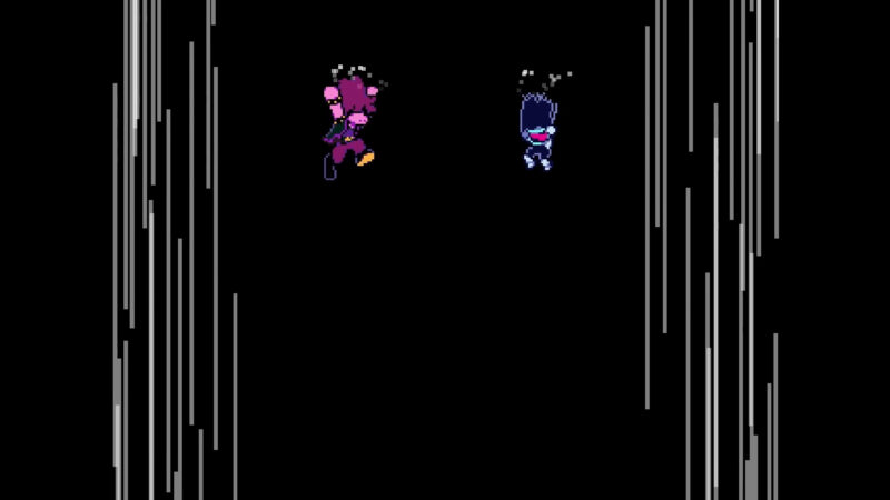 There are lots of secrets to discover in Deltarune (Image via Toby Fox and @NintendoAmerica/YouTube)