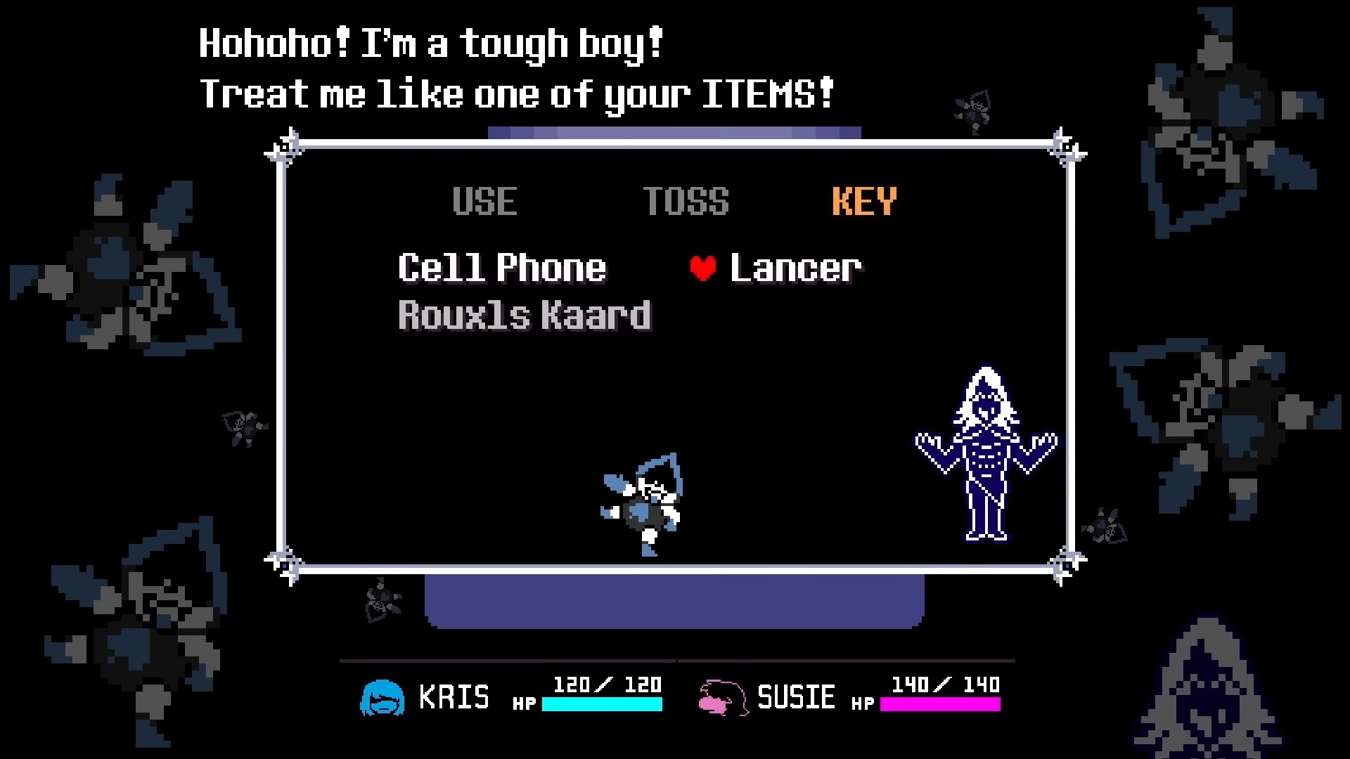 Chapter 2 was not the end of Rouxls Kaard (Image via Toby Fox)