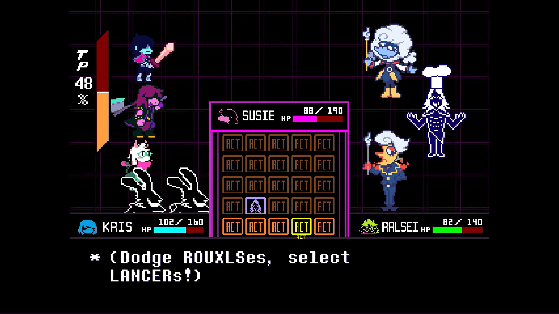 You can only ACT (Image via Toby Fox and @Underlab/YouTube)