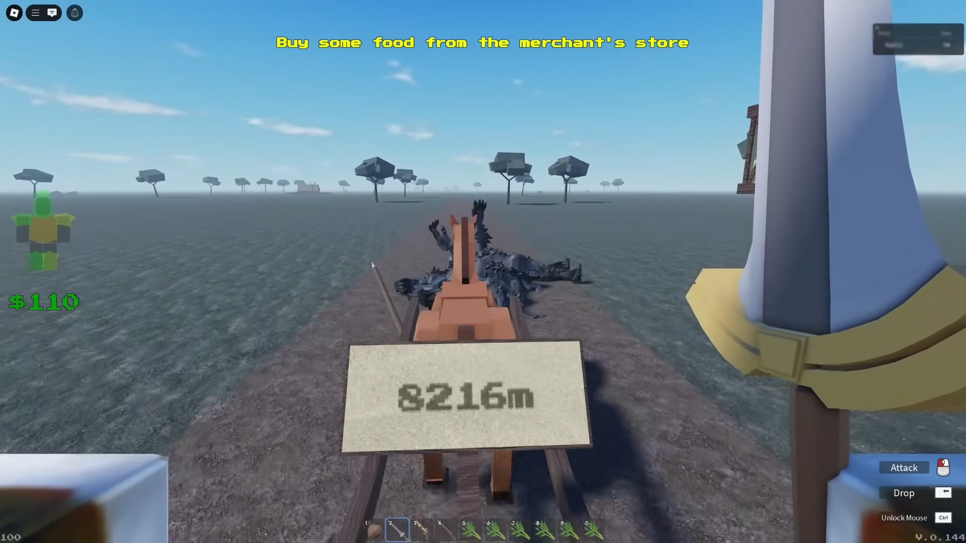 Gameplay of Dark Journey (Image via Roblox Corporation)