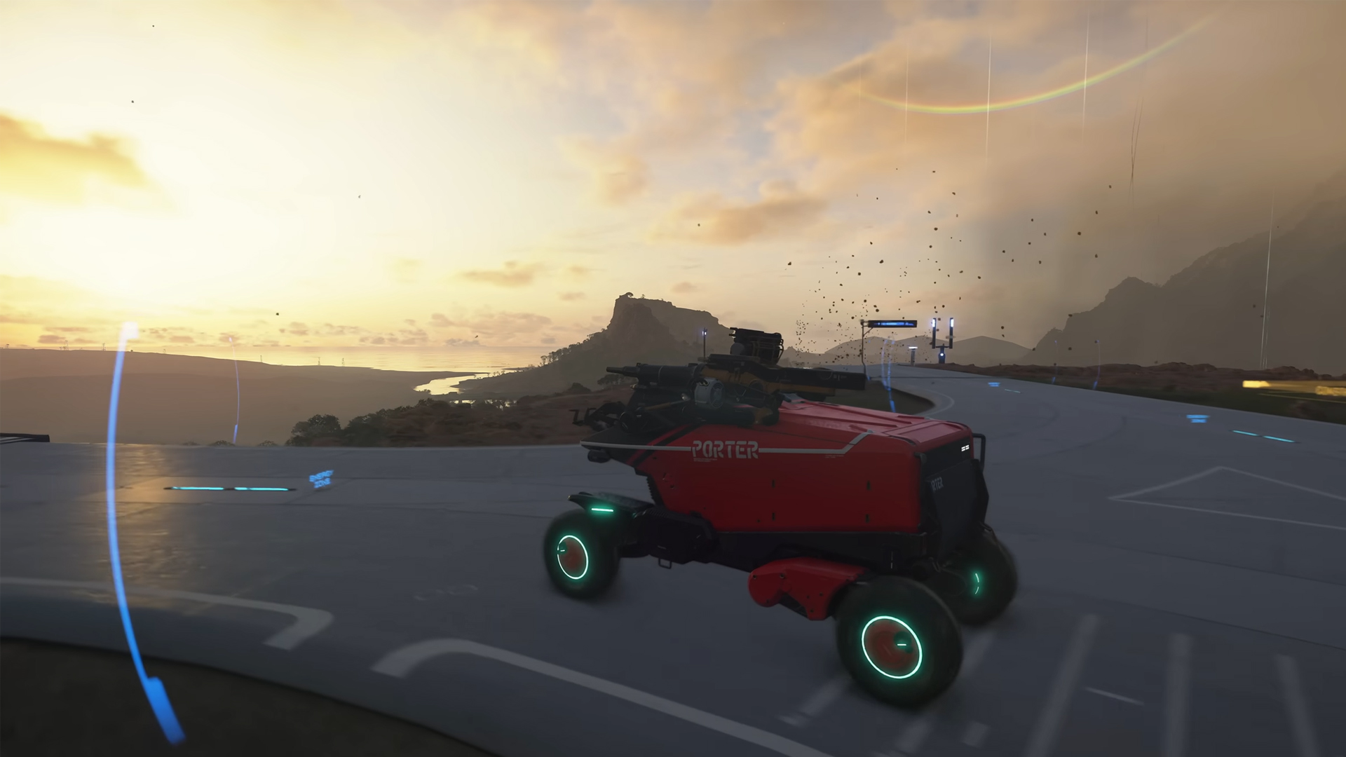 Drive at the center of the road without triggering boost