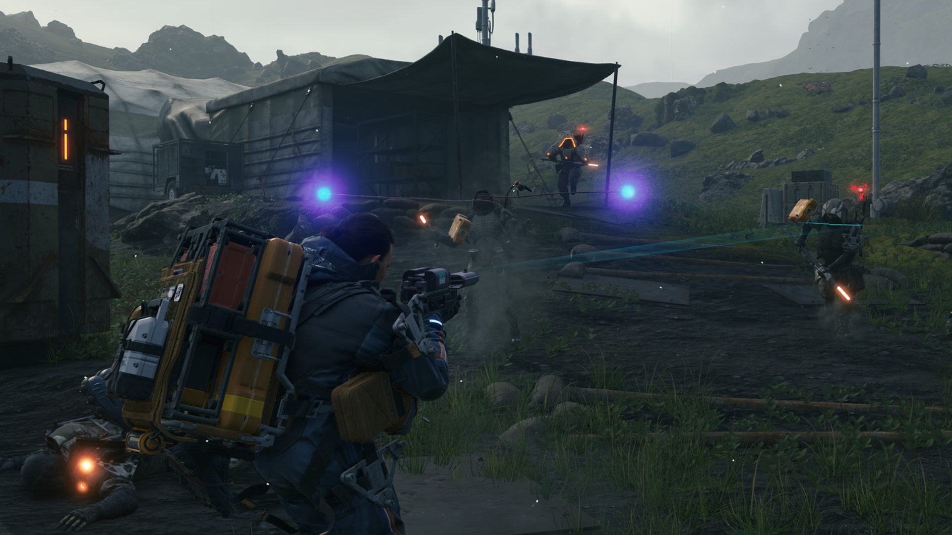 A gameplay scene from Death Stranding (Source: Kojima Productions)