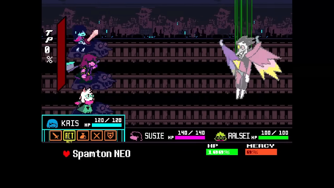 Defeat Spamton NEO to get this item (Image via Toby Fox | @Zackleblackk/YouTube)