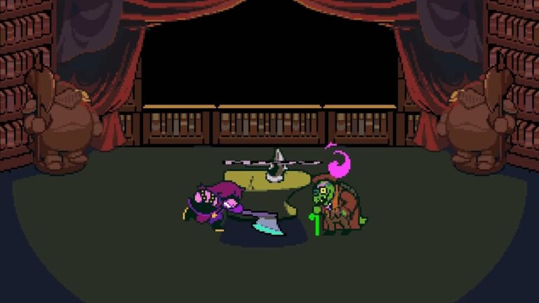 Gerson challenges Susie (Image via Tobyfox)