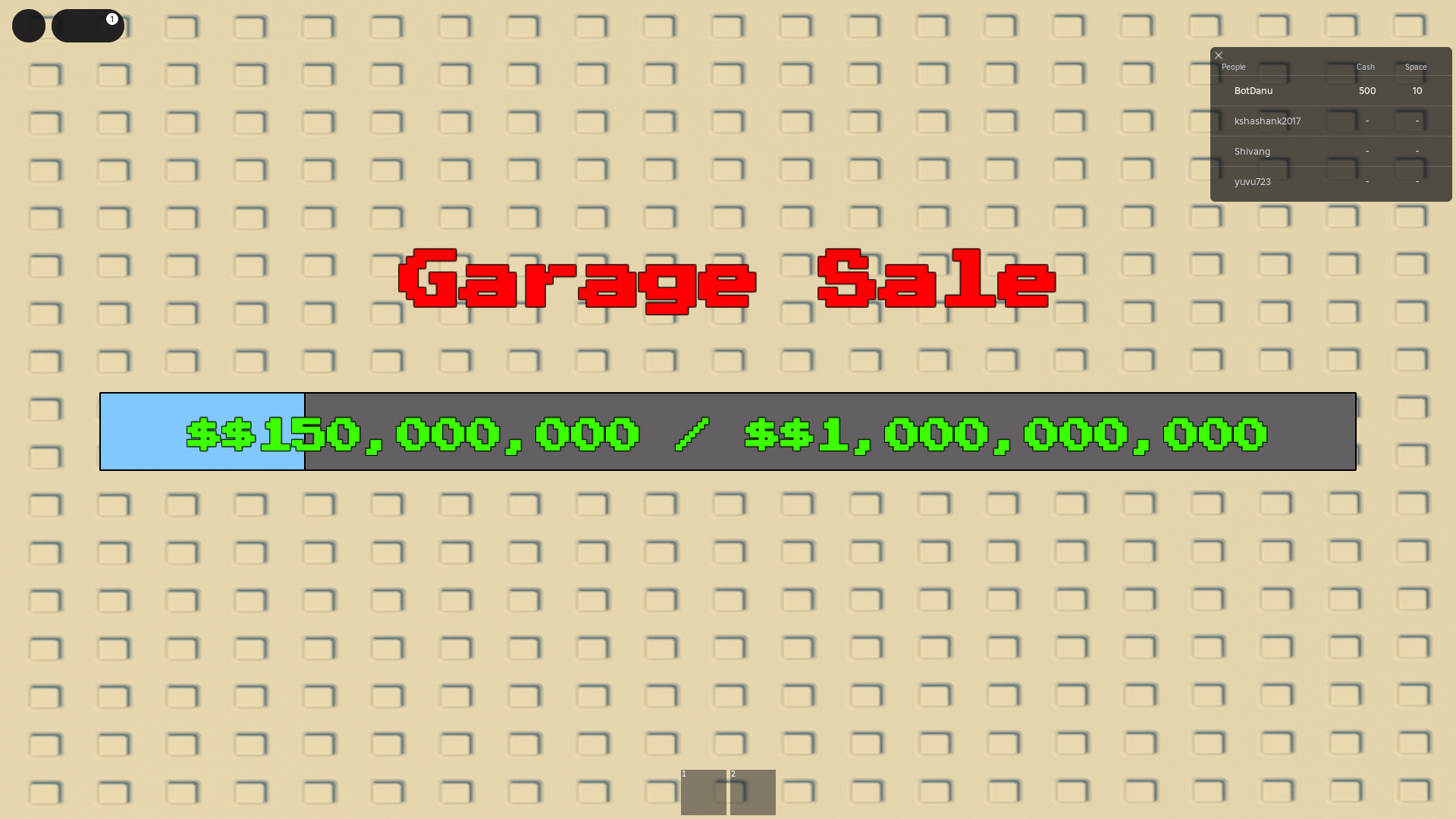 Garage Sale (Image via Roblox)