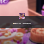 Tea Time Dessert Buffet (Image via Roblox)
