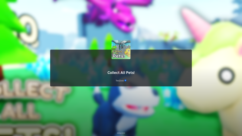 Collect All Pets (Image via Roblox)
