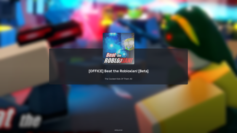 Beat the Robloxian (Image via Roblox)