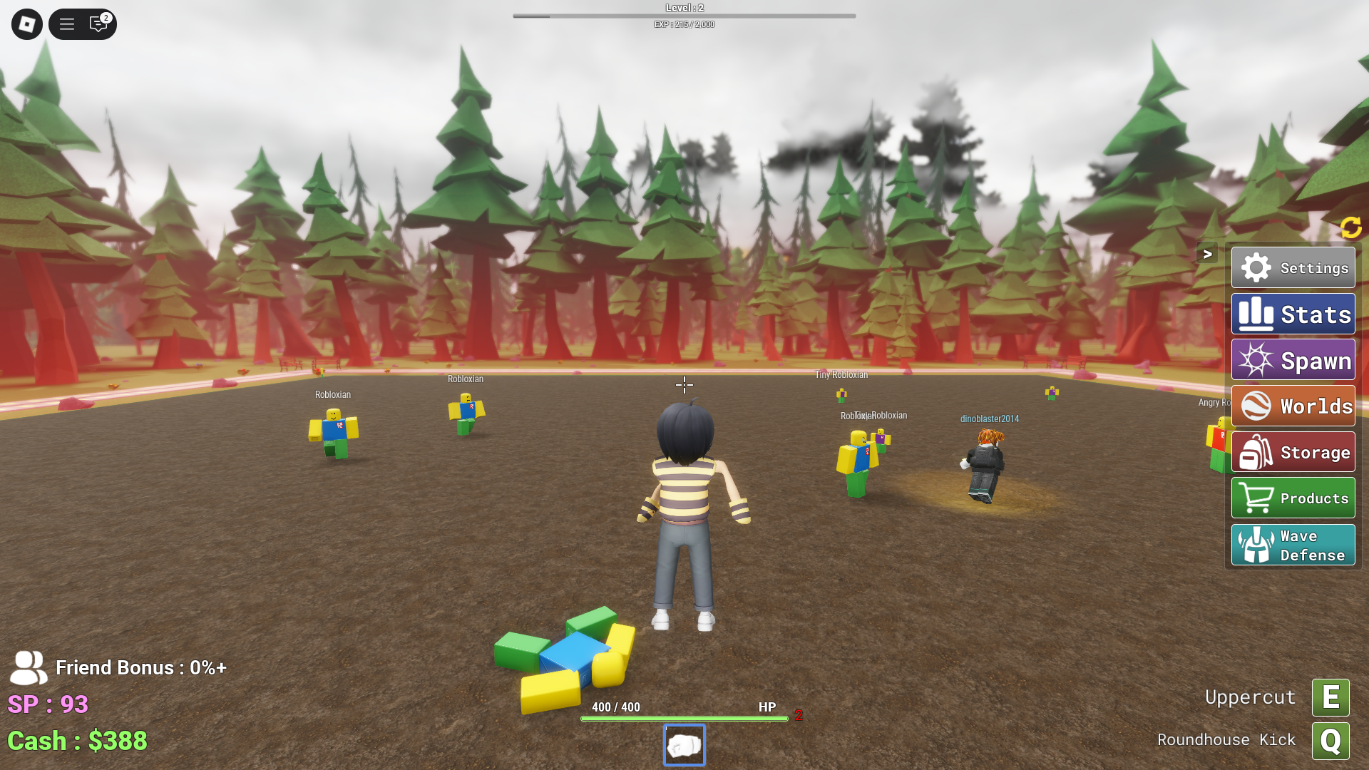 Beating the bots (Image via Roblox)