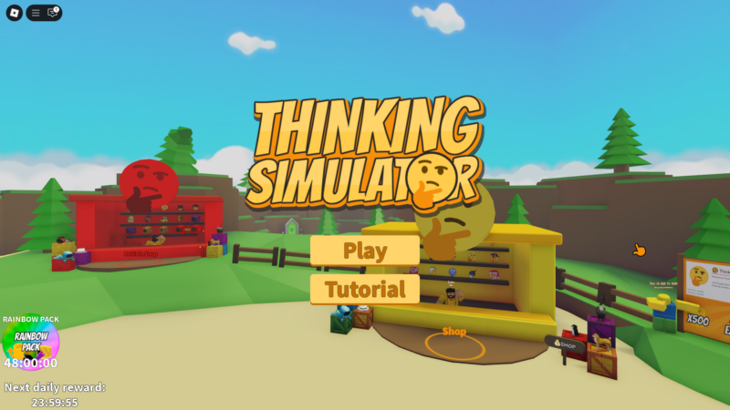 Thinking Simulator (Image via Roblox)