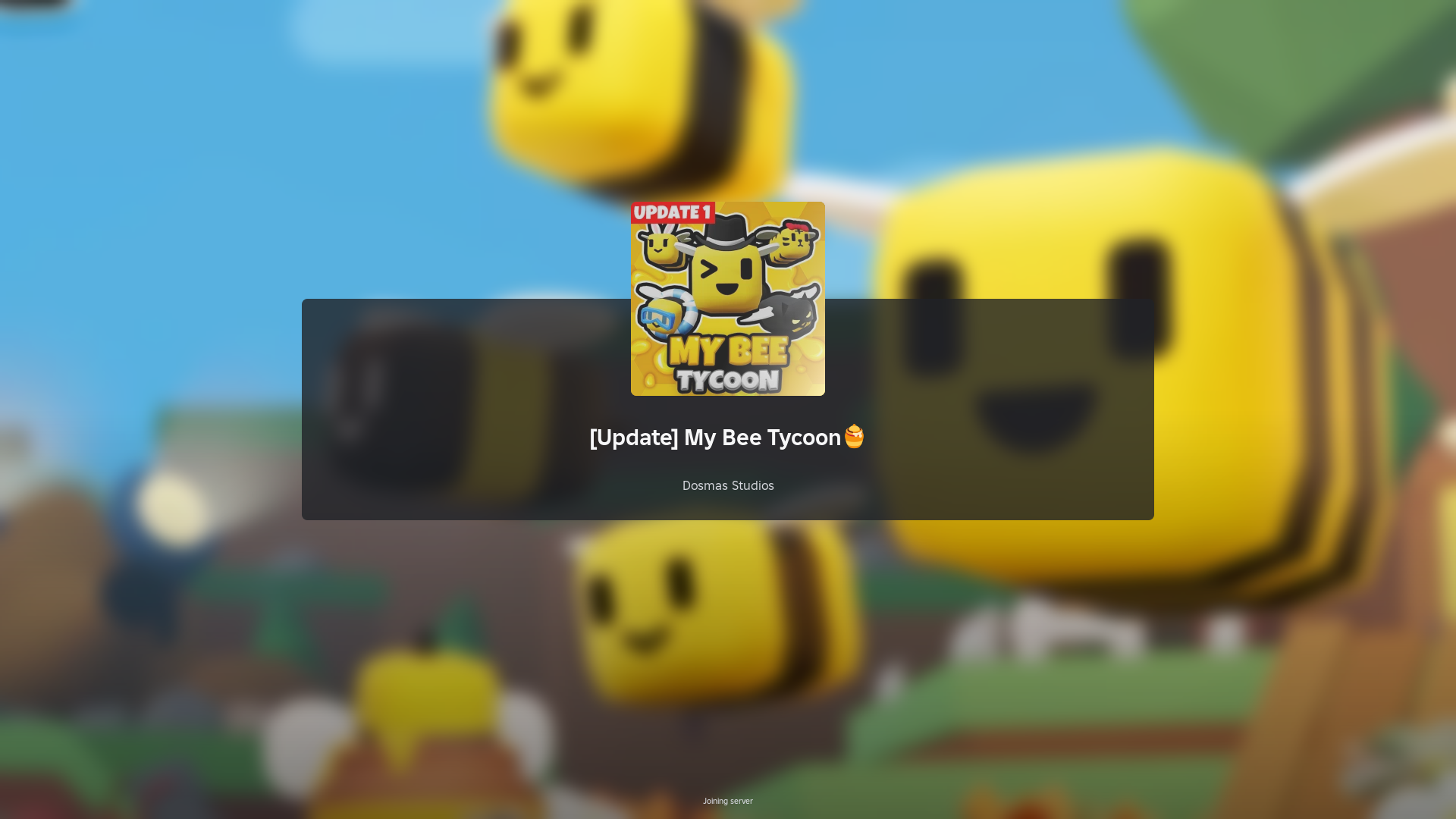 My Bee Tycoon (Image via Roblox)