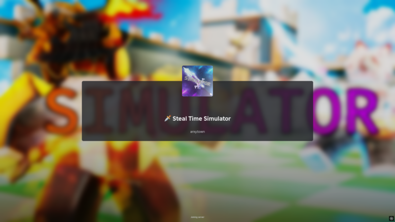 Steal Time Simulator (Image via Roblox)