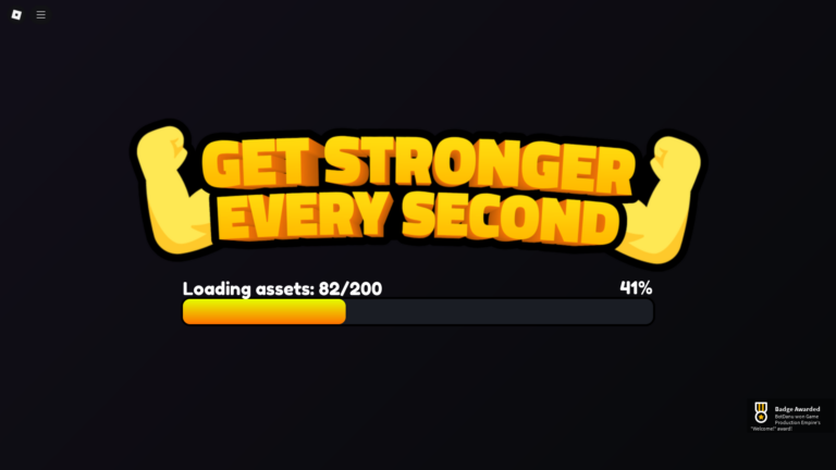 Get Stronger Every Second (Image via Roblox)