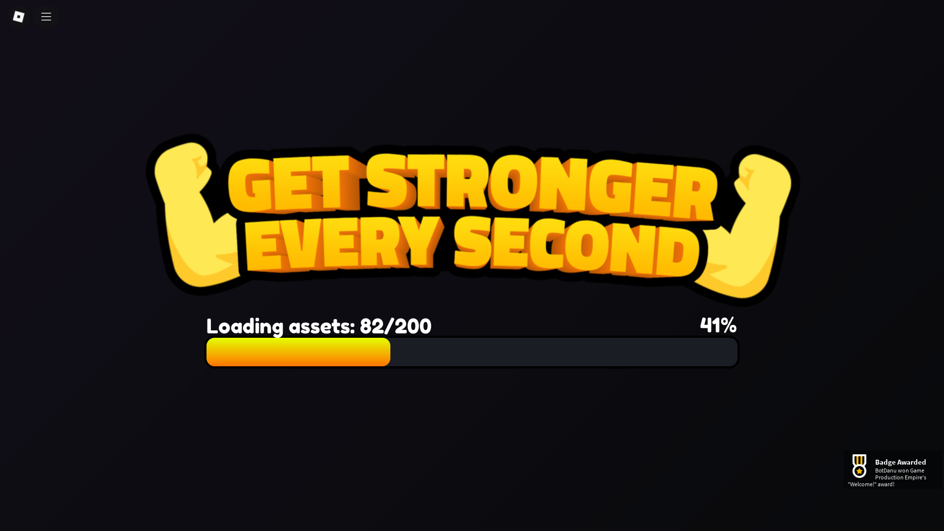 Get Stronger Every Second (Image via Roblox)