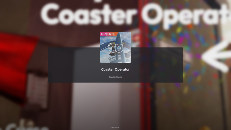 Coaster Operator (Image via Roblox)