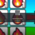 How Far Can You Slide (Image via Roblox)