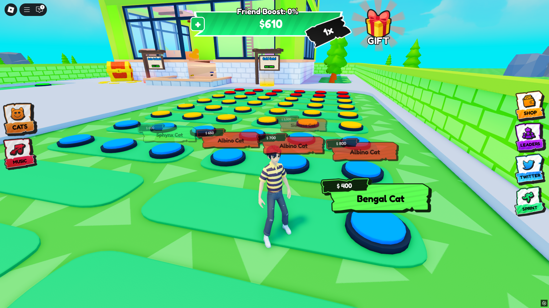 Buying new cat breeds to wash (Image via Roblox)