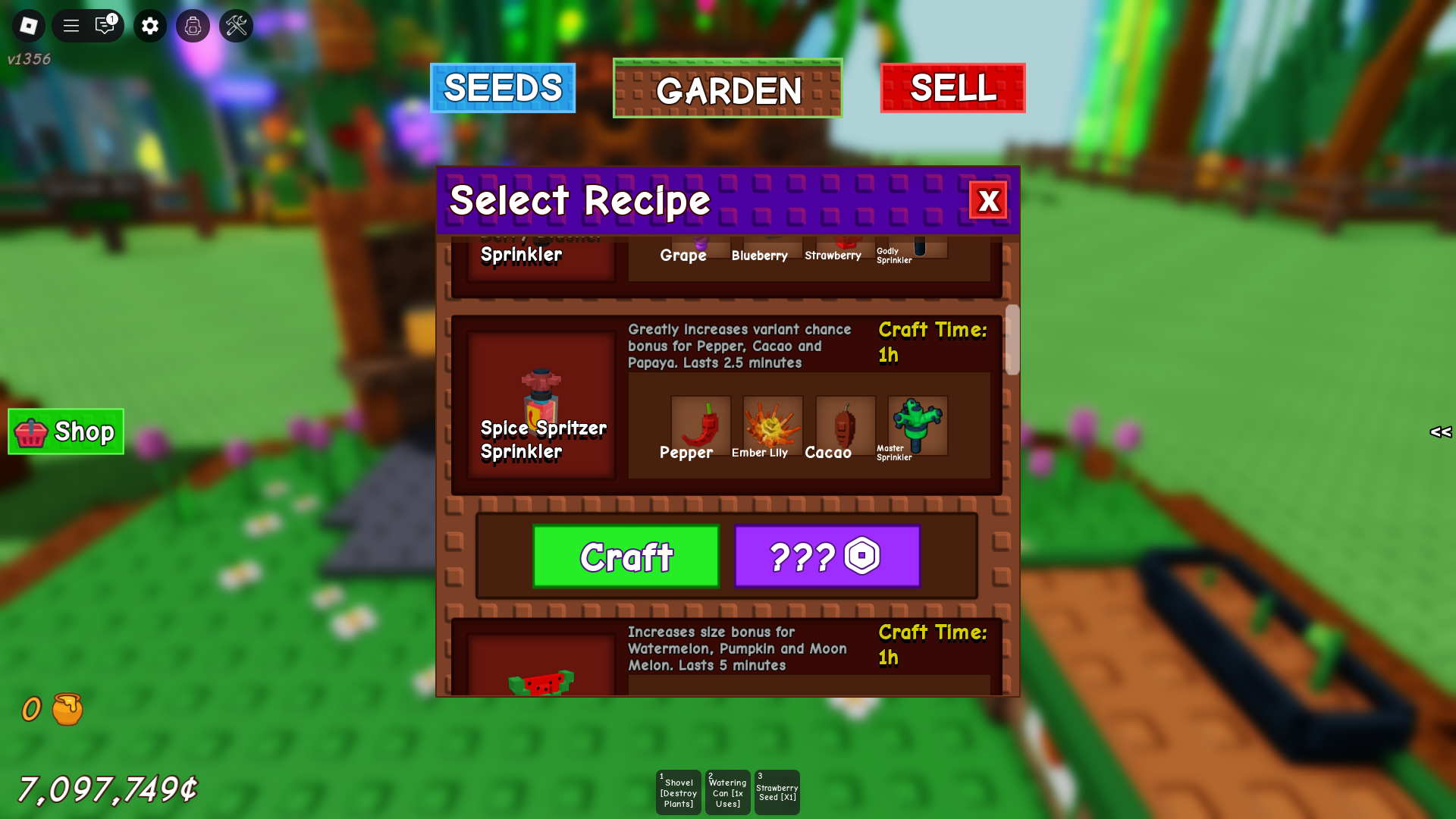 Spice Spritzer Sprinkler (Image via Roblox)