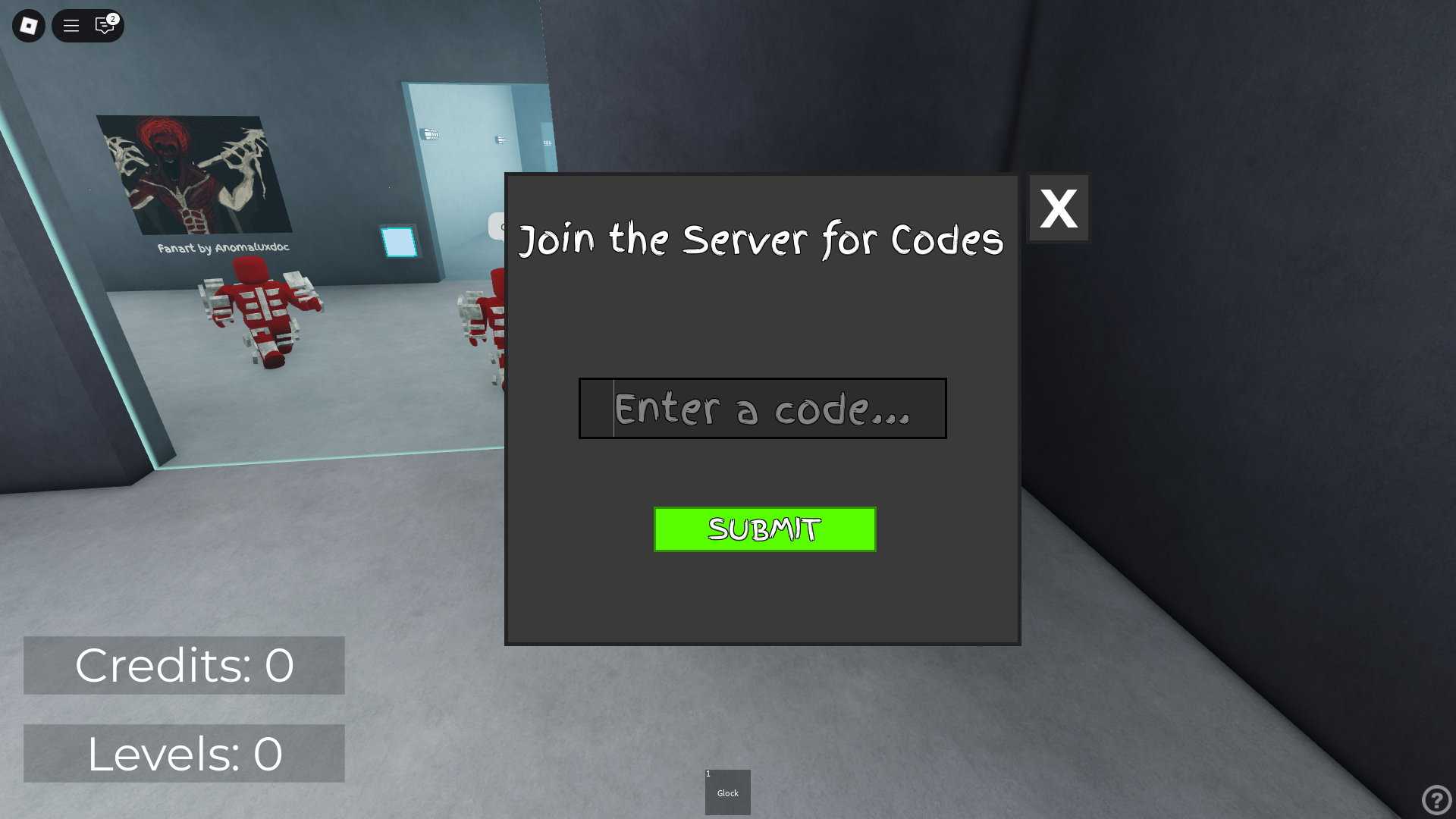 Redeeming codes for rewards (Image via Roblox)