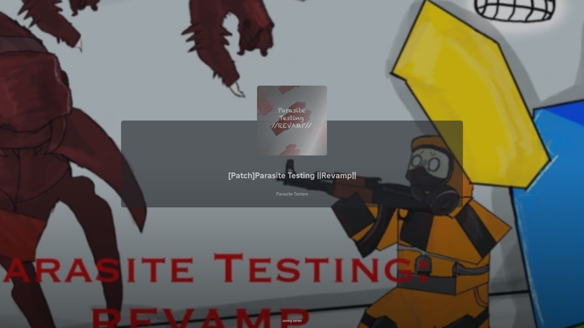 Parasite Testing (Image via Roblox)