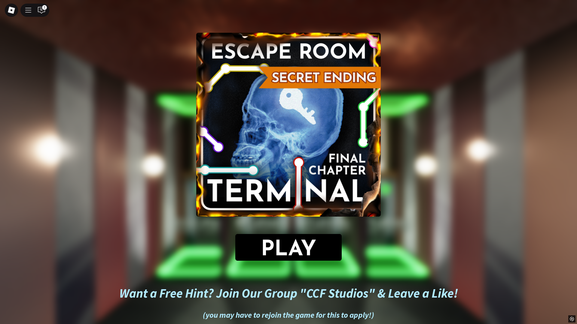 Terminal Escape Room (Image via Roblox)