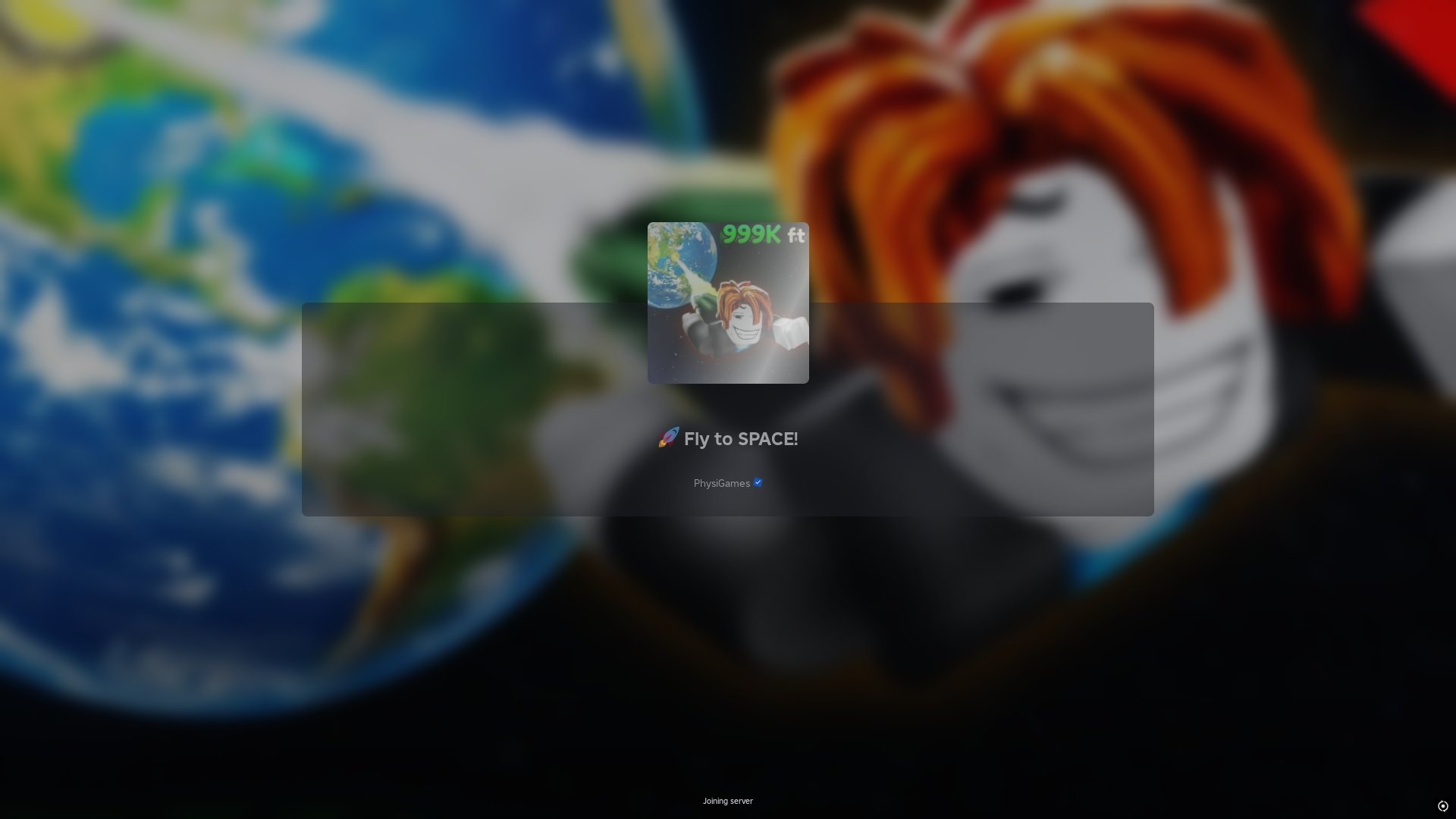 Fly to Space (Image via Roblox)