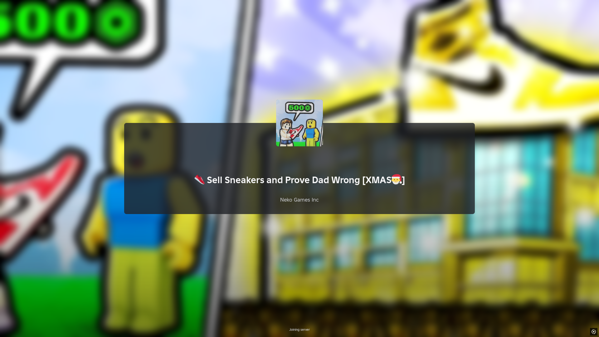Sell Sneakers and Prove Dad Wrong (Image via Roblox)
