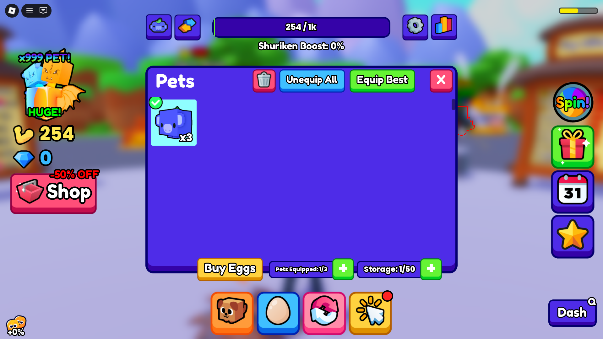 Free Wumpus Pet (Image via Roblox)