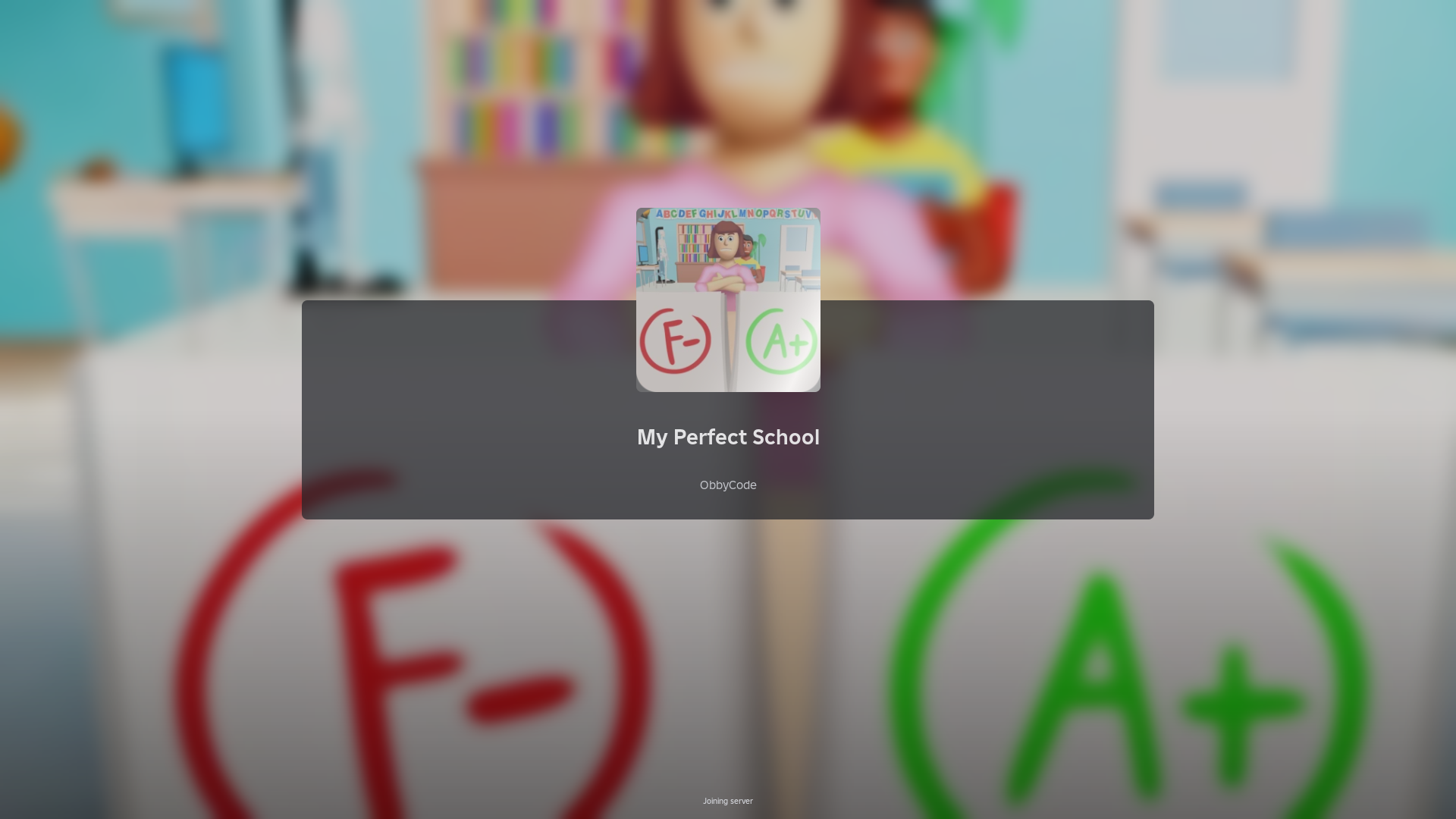 My Perfect School (Image via Roblox)