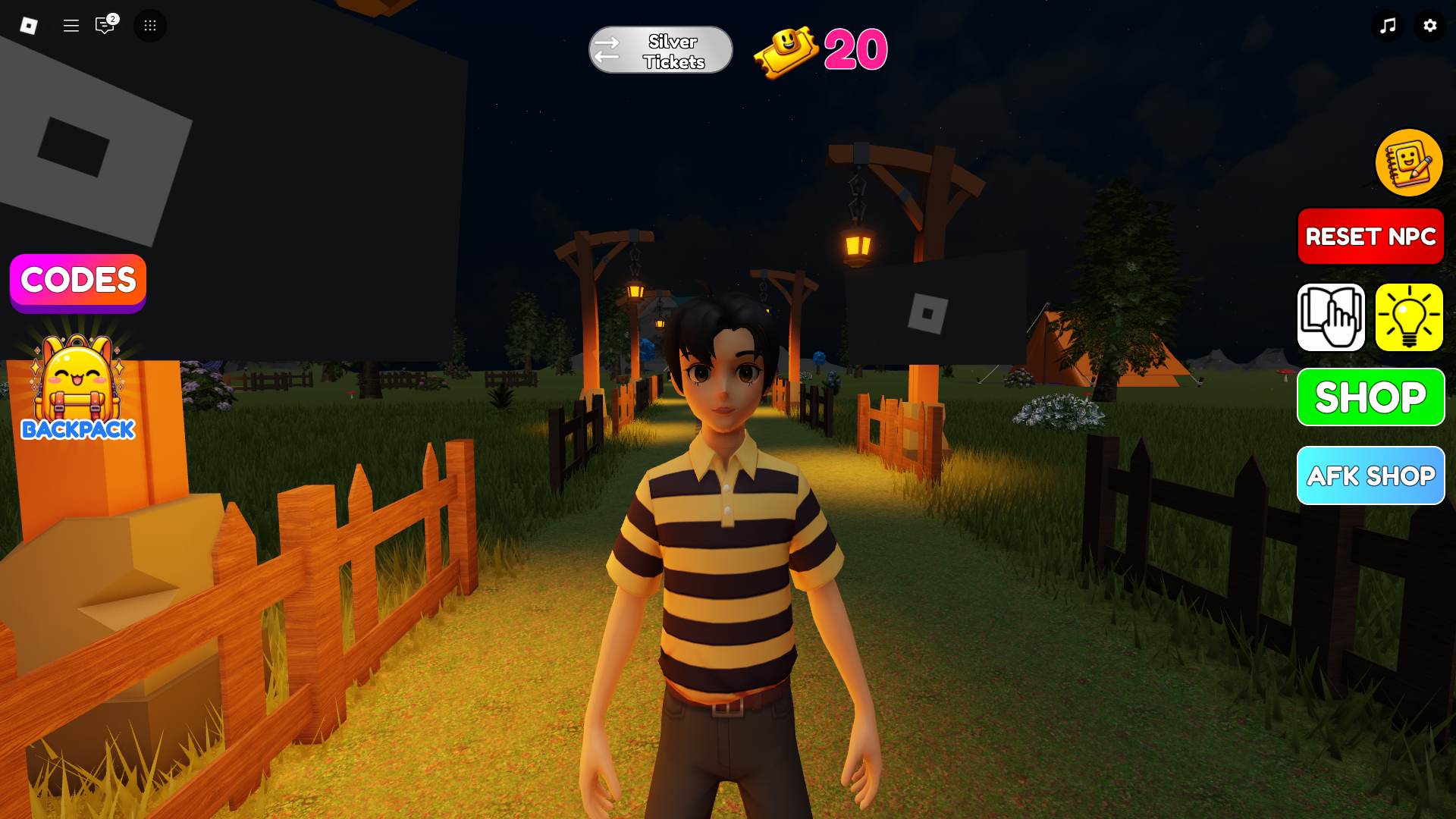Finding my NPC friend (Image via Roblox)