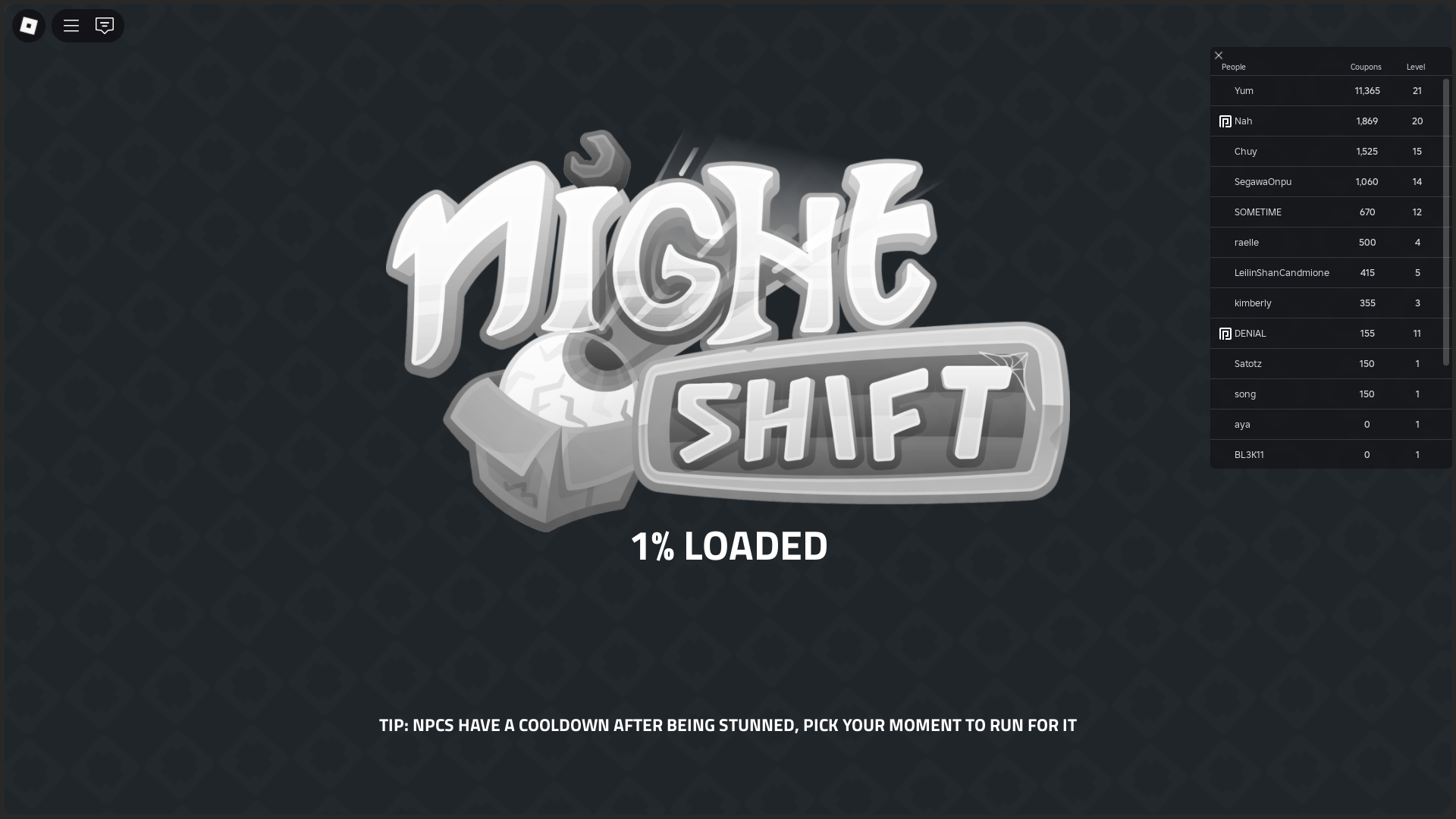Night Shift (Image via Roblox)