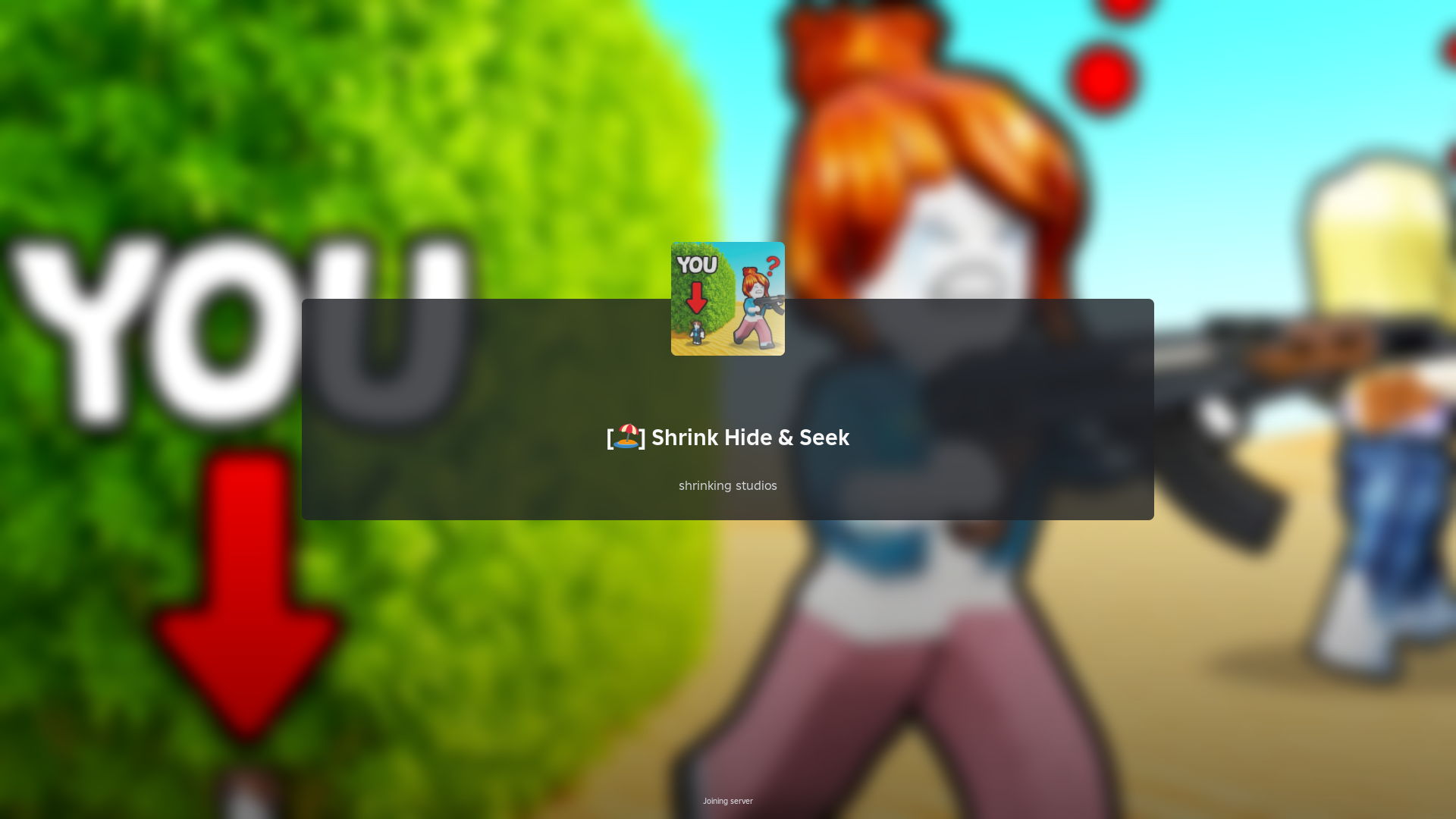 Shrink Hide & Seek Guide (Image via Roblox)