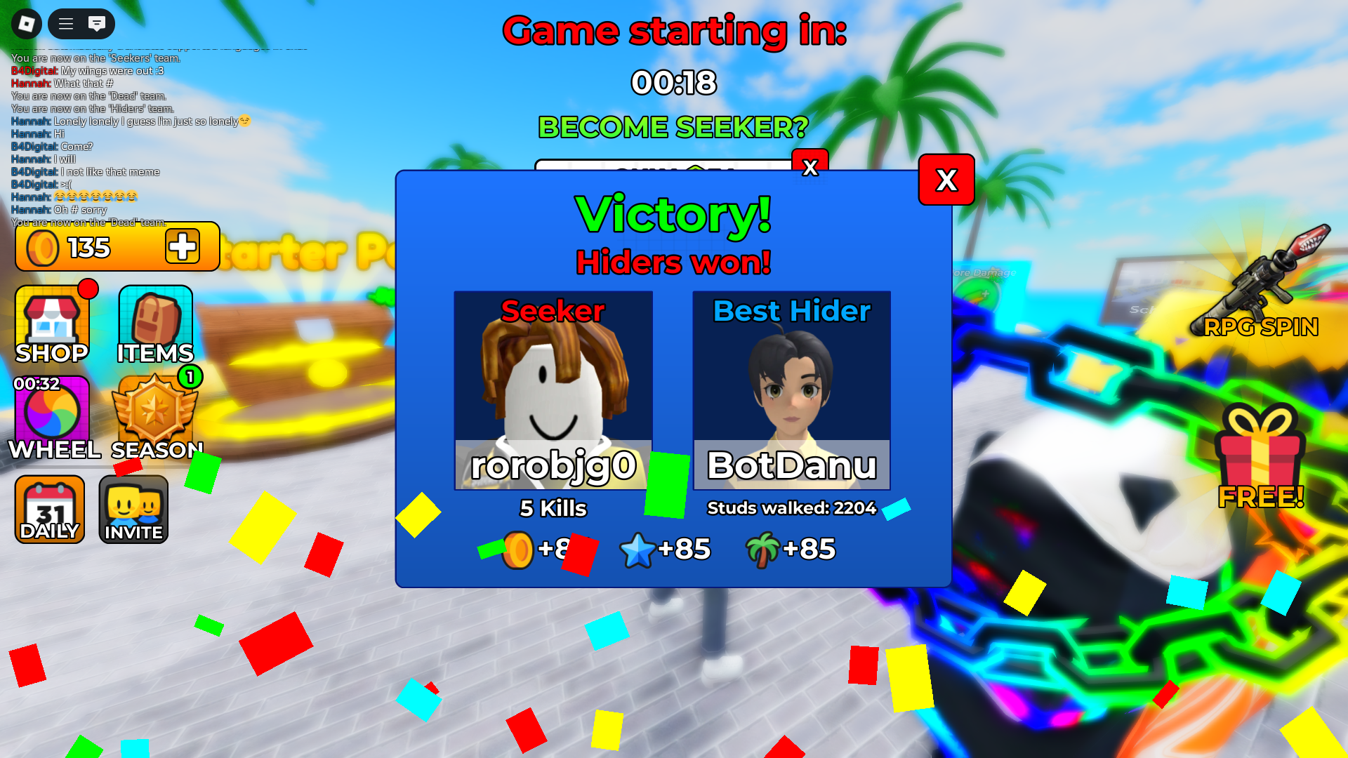 Winner (Image via Roblox)