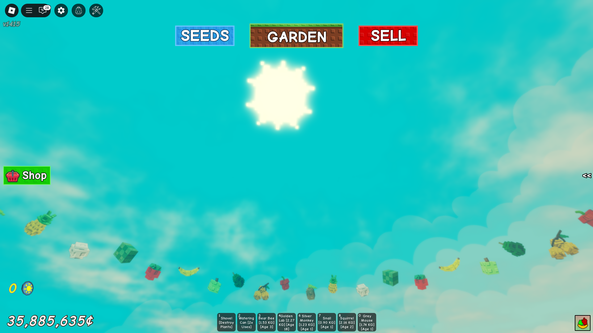 Mega Summer Harvest Event (Image via Roblox)