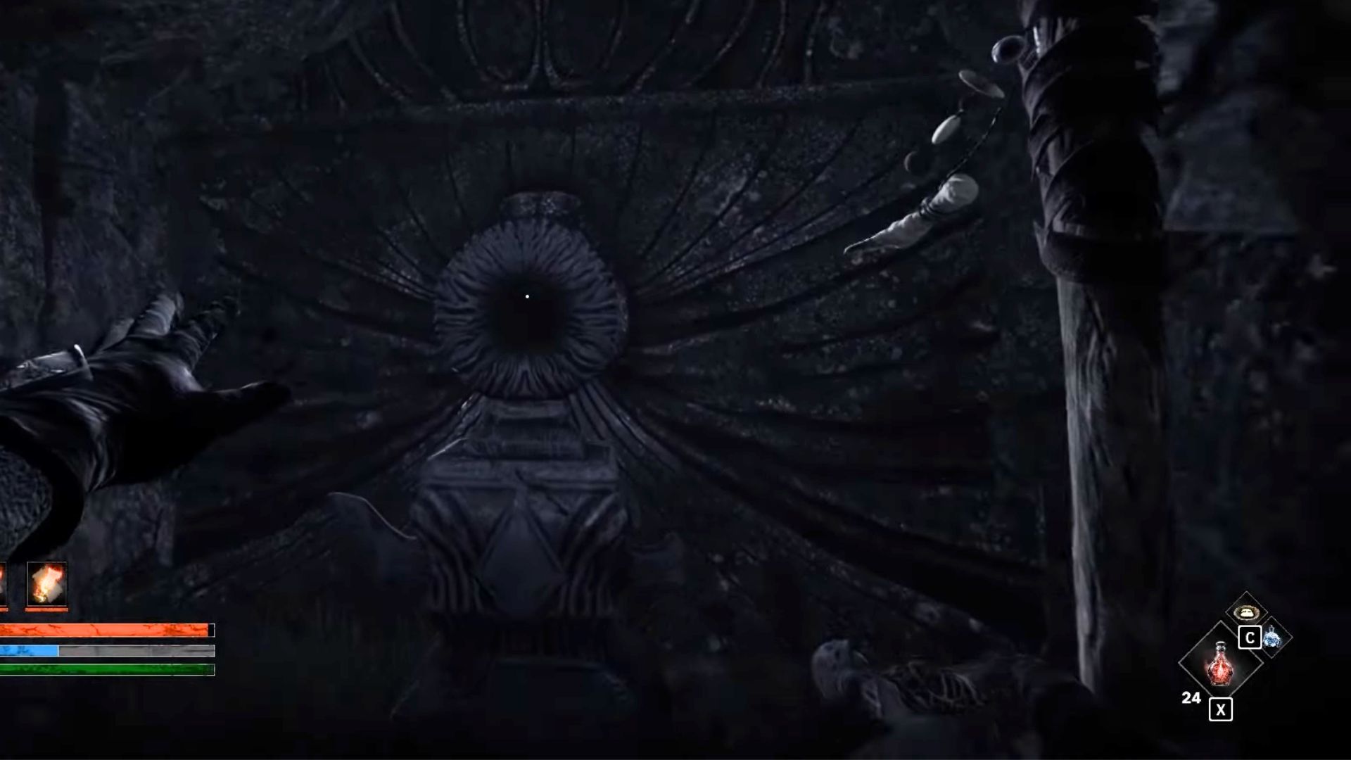 Destroy the relic to exit the realm