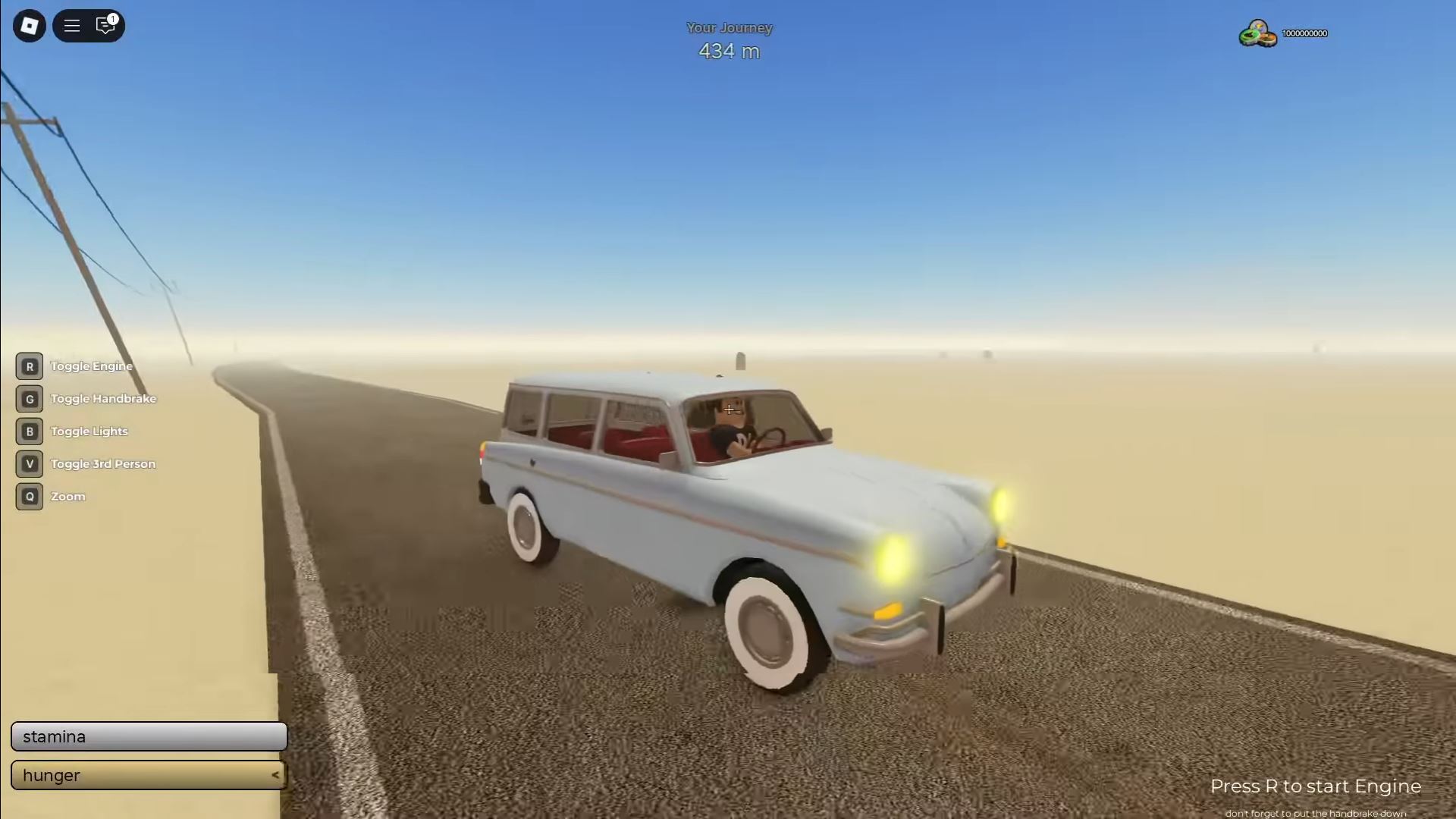 Dustbox car A Dusty Trip (Image via Roblox)