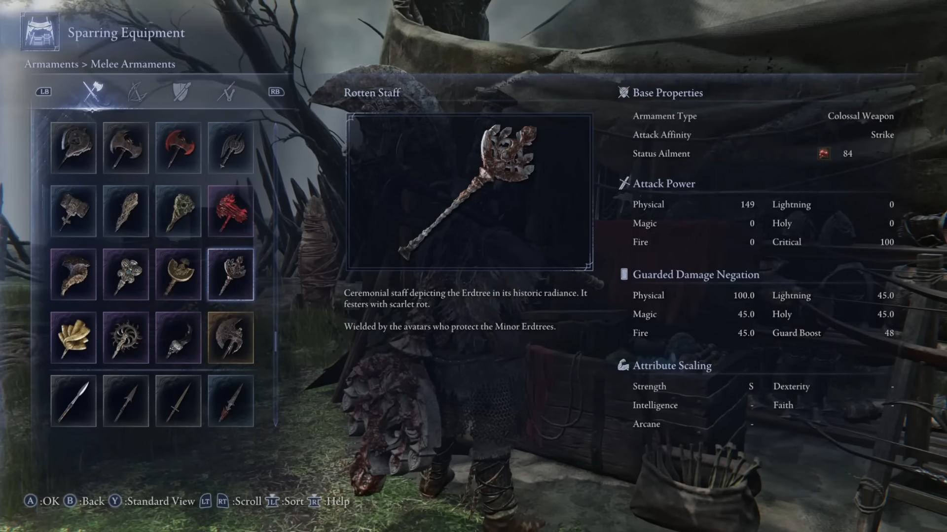 The Rotten Staff (Image via Bandai Namco Entertainment and @RageGamingVideos/YouTube)