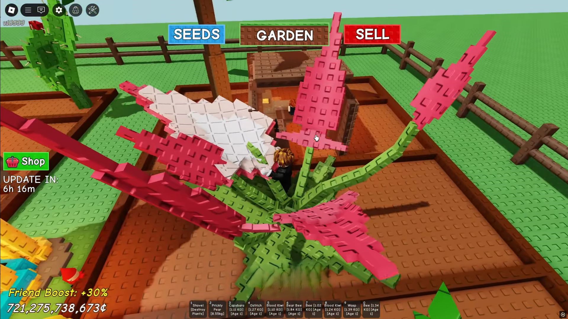 Elephant Ears in Grow a Garden (Image via Roblox)